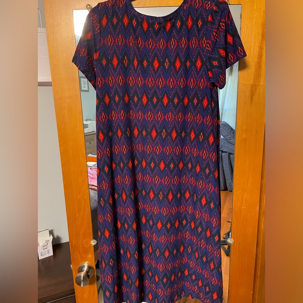 Authentic Lularoe Carly dress, size medium
